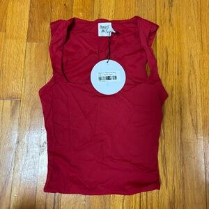 Princess Polly - Red Shirt, Size 2